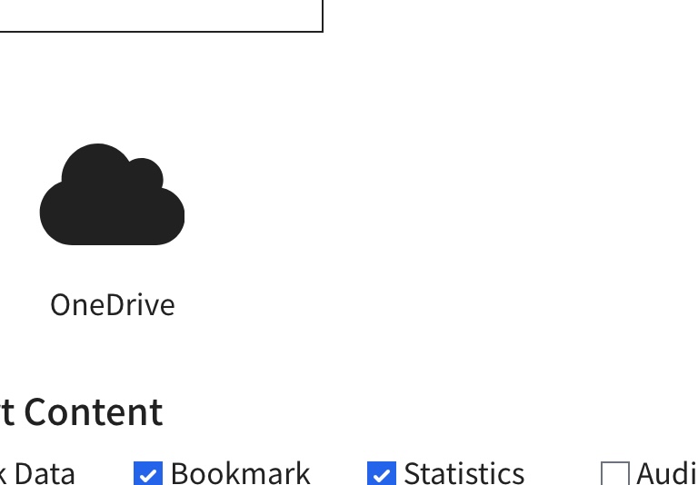 The ttsu export content checkboxes with Book Data, Bookmark, and Statistics selected.